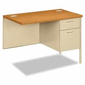 HON Right Return for 3266LCL, 42" x 24", Oak/Putty