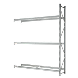 Truck Tire Rack 3 Tier Add-On, Steel, Gray, 96"W x 24"D x 120"H
