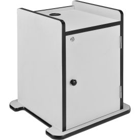 Locking Cabinet for Overhead Projector Presentation Cart