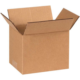 7" x 6" x 6" Cardboard Corrugated Boxes - Pkg Qty 25