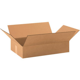 19" x 12" x 4" Flat Cardboard Corrugated Boxes - Pkg Qty 25