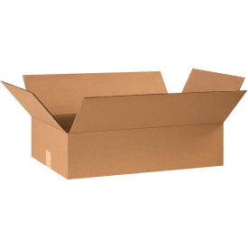 24" x 14" x 6" Flat Cardboard Corrugated Boxes - Pkg Qty 25