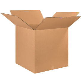 26" x 26" x 26" Heavy-Duty Double Wall Cardboard Corrugated Boxes - Pkg Qty 5