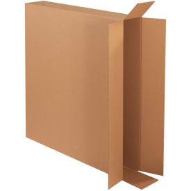 Side Loading Cardboard Corrugated Boxes, 40" x 6" x 36", Kraft - Pkg Qty 20