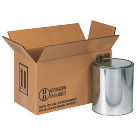 (2) 1 Gallon Haz Mat Boxes, 14-1/8" x 6-7/8" x 7-7/8", 20/Pack, HAZCO2G