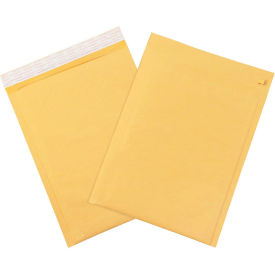 10-1/2"Wx16"L Self-Seal Bubble Mailer With Opening Tear Strip, Golden Kraft, 70 Pack
