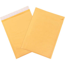 14-1/4"Wx20"L Self-Seal Bubble Mailer With Opening Tear Strip, Golden Kraft, 25 Pack