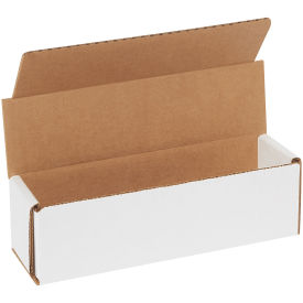 7" x 2" x 2" Corrugated Mailers, ECT-32, White - Pkg Qty 50