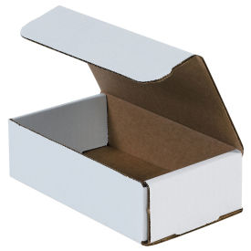 7" x 4" x 2" Corrugated Mailers, ECT-32, White - Pkg Qty 50