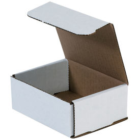 5" x 4" x 2" Corrugated Mailers, ECT-32, White - Pkg Qty 50