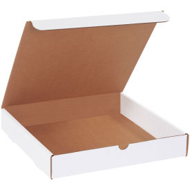 12" x 12" x 2" Corrugated Literature Mailers, ECT-32, White - Pkg Qty 50