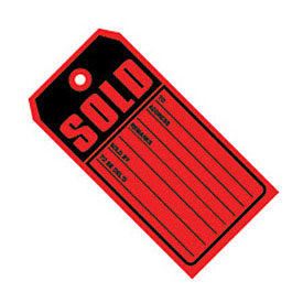 #5 10 Part Sold 4-3/4" x 2-3/8", 1000 Pack, Red