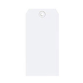 #2 Shipping Tag Pack 3-1/4" x 1-5/8", 1000 Pack, White