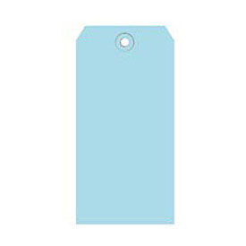 #4 Shipping Tag Pack 4-1/4" x 2-1/8", 1000 Pack, Light Blue