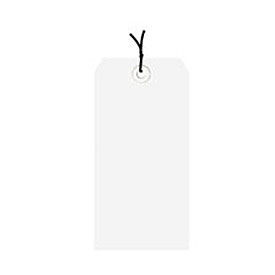 #2 Strung Tag Pack 3-1/4" x 1-5/8", 1000 Pack, White