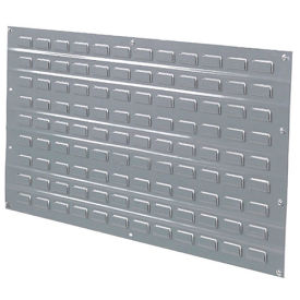 Global Industrial Louvered Wall Panel, 48x61, Gray