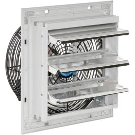 10" Exhaust Ventilation Fan With Shutter, Single Speed With Hardware