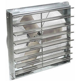TPI Shutter Mounted Exhaust Fan - 14" Blade Diameter - 120V - -1/8 HP