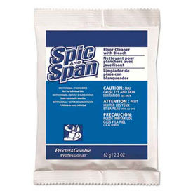 Spic And Span Floor Cleaner with Bleach, 2.2 oz. Pack, 45 Packs, 02010