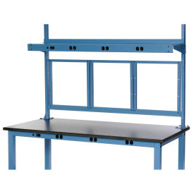 Global Industrial 72"W Panel Mounting Kit - Blue