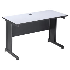 Global Industrial 48"W Desk - Gray Finish Top