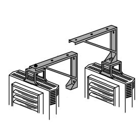 TPI Wall/Ceiling Hanging Bracket For 3.3-5kw Unit Heaters