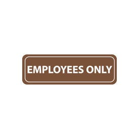 NMC AS9 Architectural Sign - Employees Only
