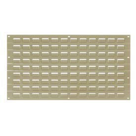 Global Industrial Louvered Wall Panel, Tan, 18x19 - Pkg Qty 4