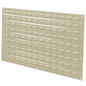 Louvered Wall-Mount Panel - 35-3/4x19" - Beige - Pkg Qty 4