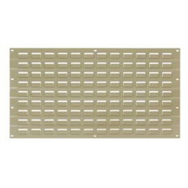 Global Industrial Louvered Wall Panel, 18x19, Tan - Pkg Qty 4