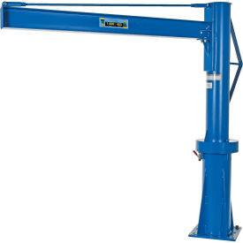 Vestil Multi-Station Transportable Jib Crane 6'H x 6' Span, JIB-P-10-6-6