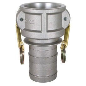 BE Pressure 90.392.300, 3" Aluminum Camlock Fitting, Male Barb x Female Coupler Thread