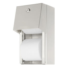 ASI® 0030, Surface Mounted Dual Roll Toilet Tissue Dispenser