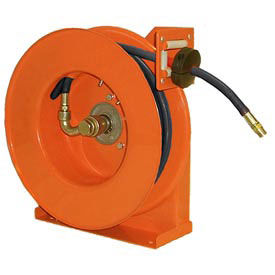 Low Pressure Hose Reel for Air / Water, 1/2"x 25' Hose, 300 PSI, GHB5025-L