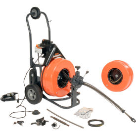 General Wire Speedrooter 92 Sewer Cleaning Machine includes 2 Cables & Cutter Set,P-S92-A