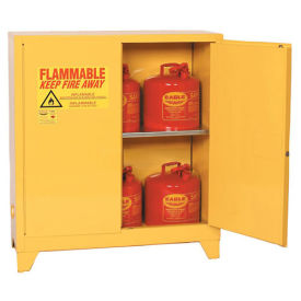 Flammable Liquid Tower™ Safety Cabinet with Self Close, 30 Gallon