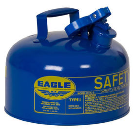 Eagle UI-20-SB Type I Safety Can, 2 Gallons, Blue