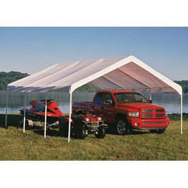 Shelterlogic Super Max™ Canopy, 18'W X 20'L, 2" Frame, 8-Leg, White