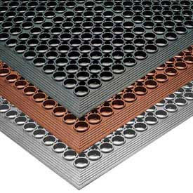 NoTrax Tek-Tough Jr. Mat, 3' x 5', Black