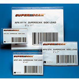 Label Holders, 5" x 8", Clear, Full Self Adhering, 50/Pk