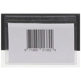 3" x 5" Label Holders, Clear, Magnetic - Top Load, 50/Pk