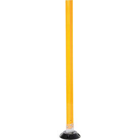 Vestil VGLT-16-4F-Y Surface Mount Flexible Stake 48" H Yellow