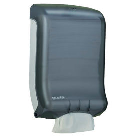 San Jamar Large-Capacity Ultrafold Towel Dispenser, Black Pearl, SJMT1700TBK