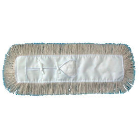 Boardwalk Mop Head, Dust, Cotton, 18 x 3, White