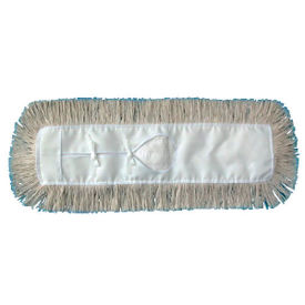 Boardwalk Mop Head, Dust, Cotton, 36 x 3, White