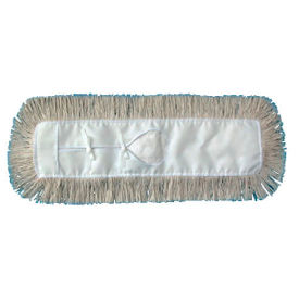 Boardwalk Industrial Dust Mop Head, Hygrade Cotton, 18" x 5", White
