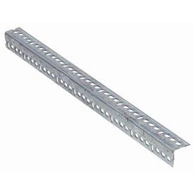 Lyon 14-Gauge Slotted Angle, 2-1/4"x1-1/2"x8', 10/Pk
