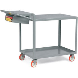 LITTLE GIANT Stock-Picking Trucks - with Storage Pocket - 48"Wx24"D Shelf