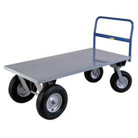 LITTLE GIANT Cushion Load High-Platform Trucks - 72"Lx36"W Deck - 21" Deck Height