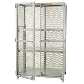 Little Giant®  All Welded Storage Locker, 2 Center Shelves, 30 x 48